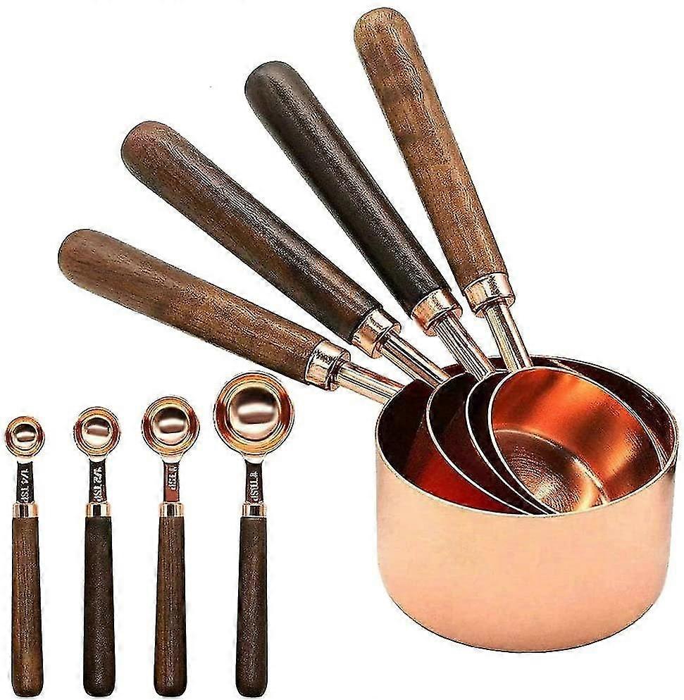 8 Measuring Cups And Spoons