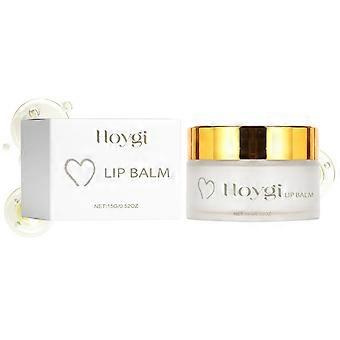 Hoygi Lippenbalsam, lässt Lippenfältchen verblassen, verhindert Risse und Abblättern, spendet Feuchtigkeit, reichlich Wasser, verschönert die Lippenpflege