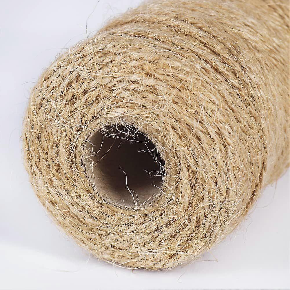Brown Twine Garden String (328 Feet) - Thin Jute String
