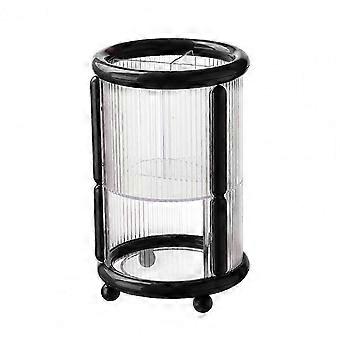 Partitioned Brush Storage Decorative Makeup Brush Container Cosmetic Brush Organizer with for Dressing