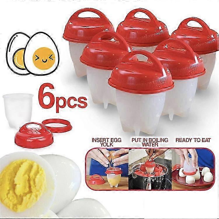 Egg Cooker - Hard Boiled Eggs Without The Shell,silicone Boiled Steamer Eggies
