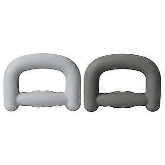 Hand Grips Strengthener Wrist Force Trainer for Exercise 4Pcs D Shape