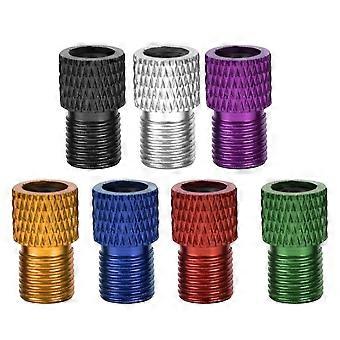 Adaptateur de valve Presta vers Schrader pour vlo de route  pignon fixe, 7 pices