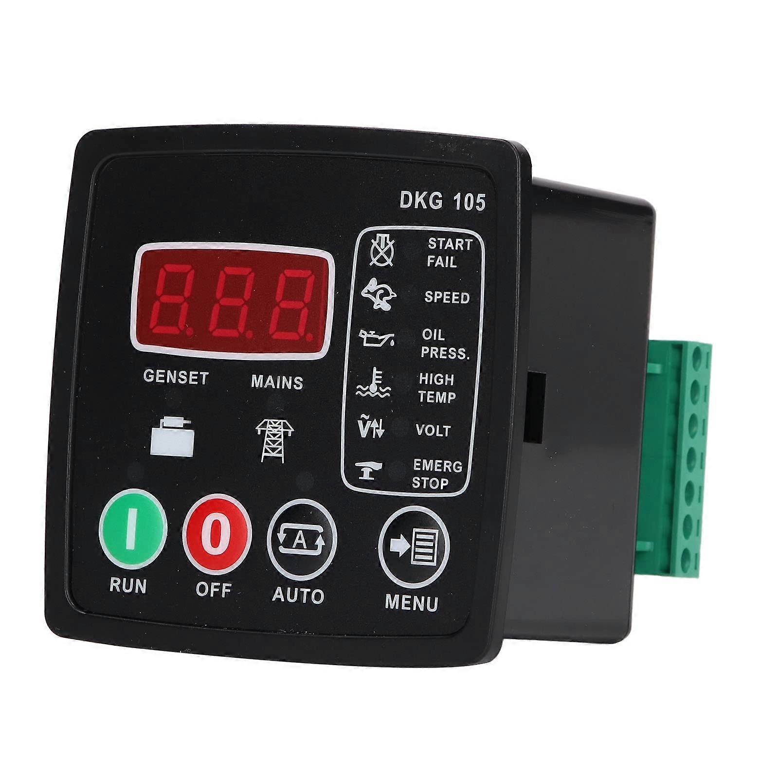 Generator Control Panel with Automatic Engine Control Module, Easy Installation for Home and Industrial Use