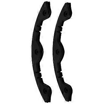 Snowboard Edge Guard for Anti-Collision 3Pcs Snowboard Accessory Black