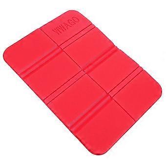 Feuchtigkeitsbeständige faltbare XPE-Pads Wasserdichter Sitzmattenkissensitz für Outdoor-Campingpark-Picknick (rot)