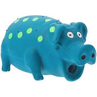 Hundekauspielzeug in Schweinchenform aus Latex, quietschendes Spielzeug für kleine Welpen