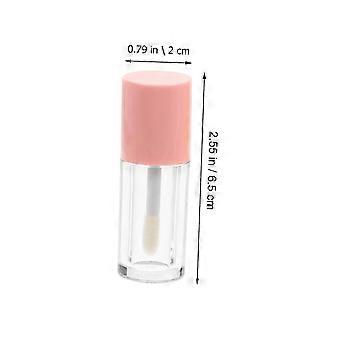 Refillable Clear Lip Gloss Tubes With Brush