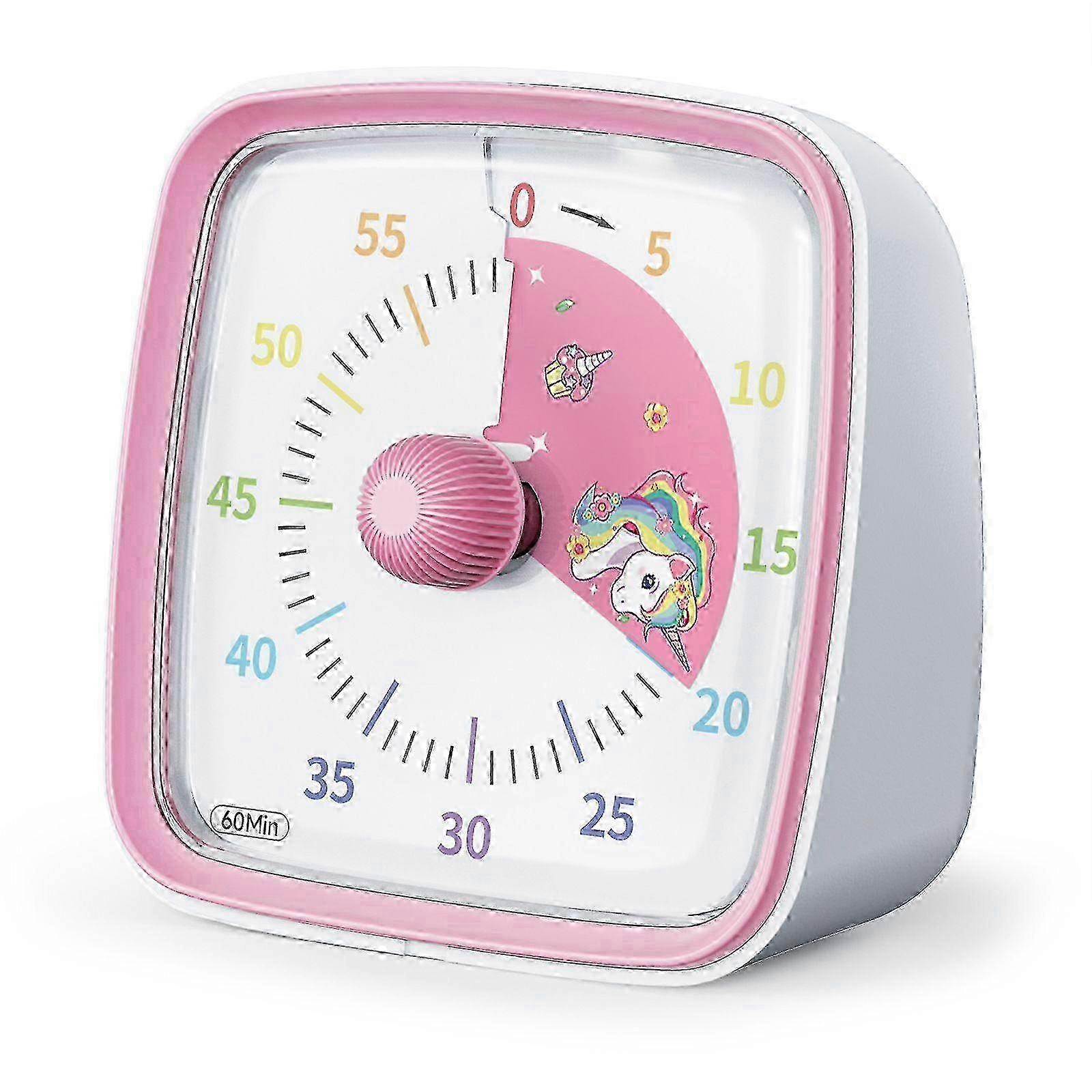 60-Minute Visual Timer with Night Light, Countdown Timer,Pomodoro Timer with