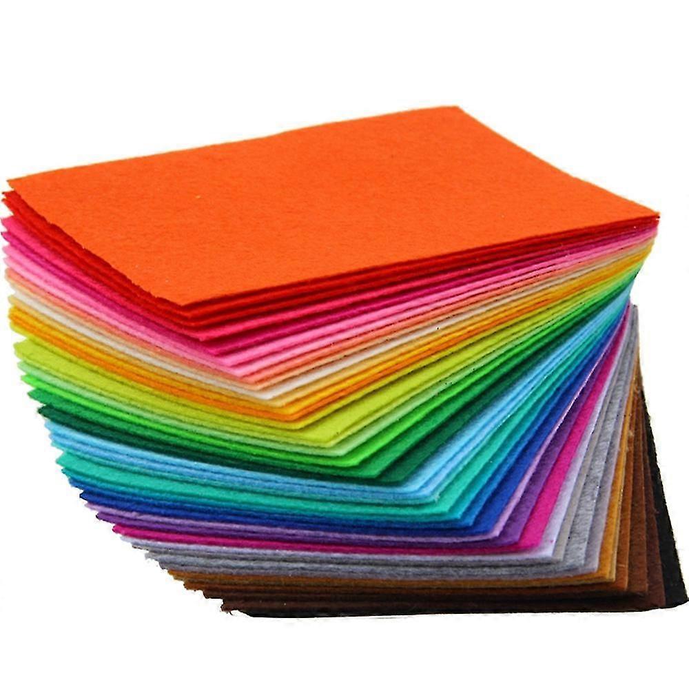 40PC MULTICOLOURED FELT SHEETS