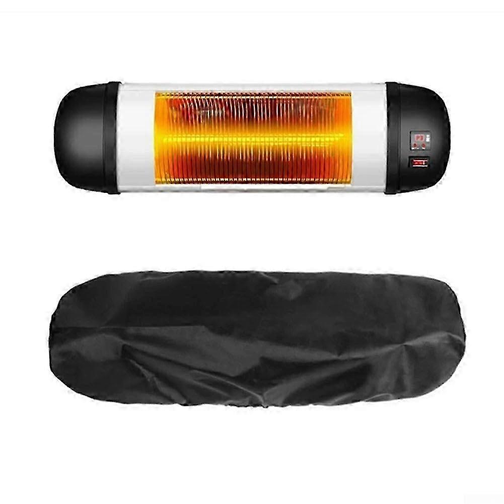 Silver Coated Patio Heater Cover