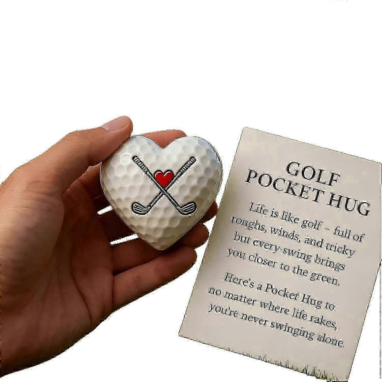 Heart-Shaped Rubber Golf Balls