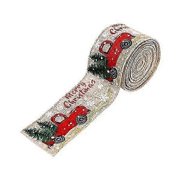 5M Jute Tree Ribbon With Wire