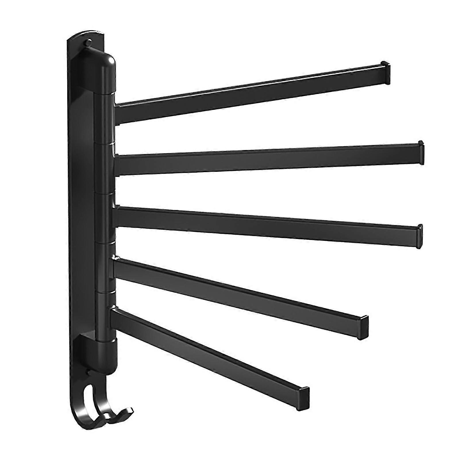 Space-Saving Rotating Towel Bar