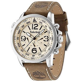 Timberland Campton Quartz Analog Man Watch With Cowhide Bracelet 13910JS-07