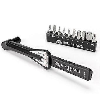-637 Professionele Fiets Pointer Type Momentsleutel Zeskantsleutel Gereedschap Dopsleutel Set Kit Fietsen R