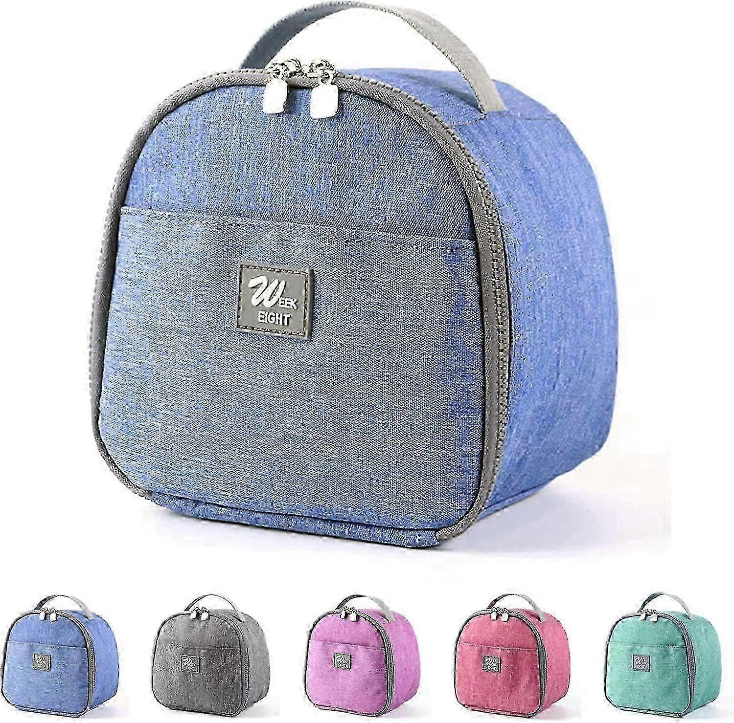 Small Lunch Bag Thermal. Blue CS