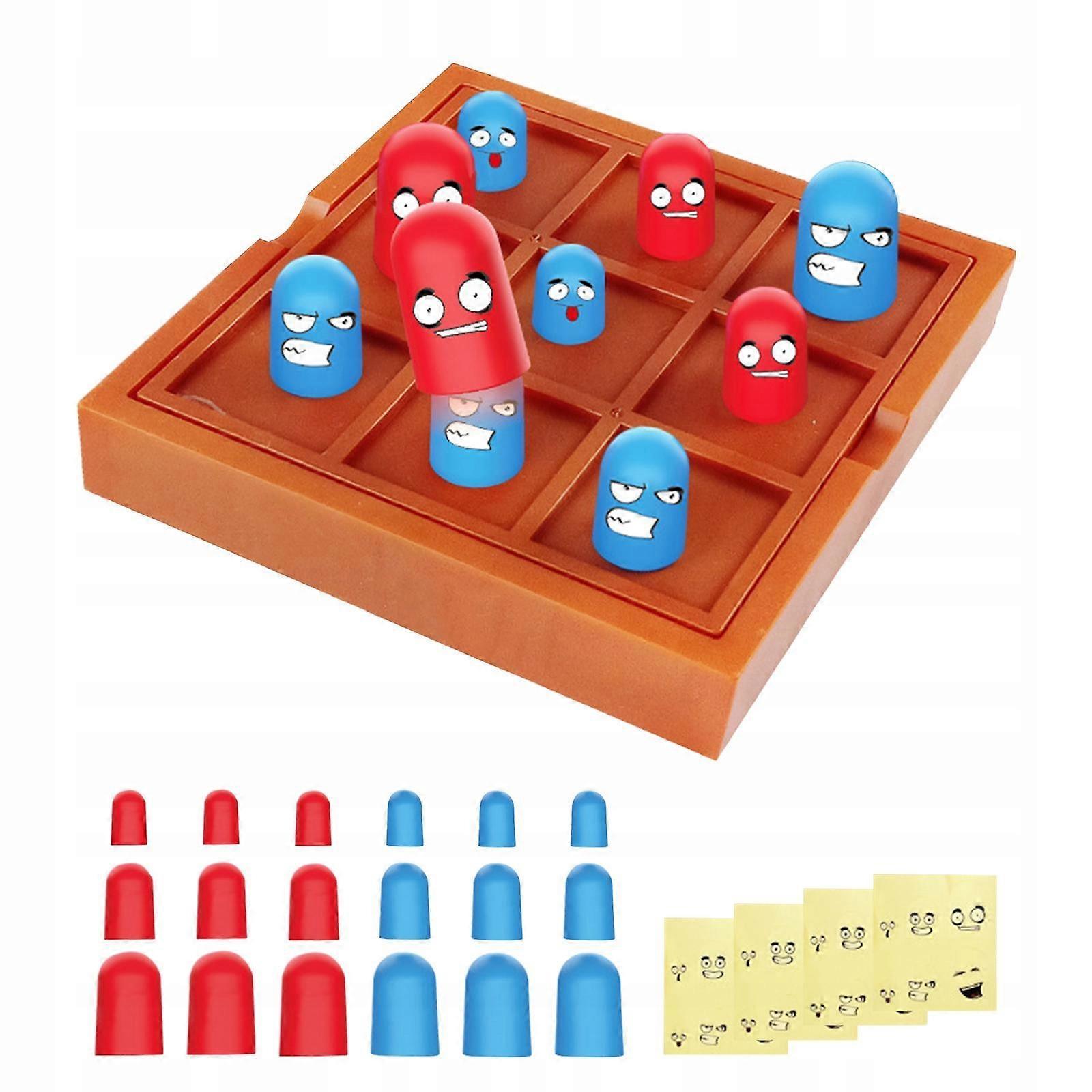 Compact Tic Tac Toe Kids Strategy Game