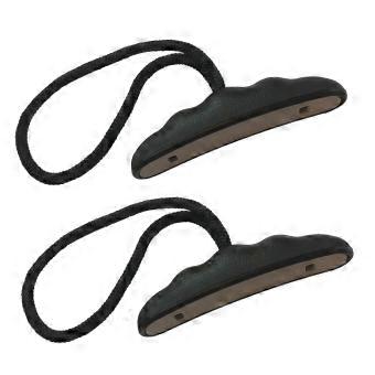 Kayak Handles (2 Pack) - Ultra Heavy Duty Bungee - Replacement Installation Kit - Kayak and Boat Accessories-ah