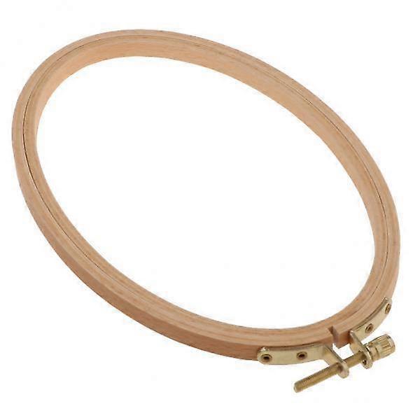 22cm Natural Beech Oval Hoop