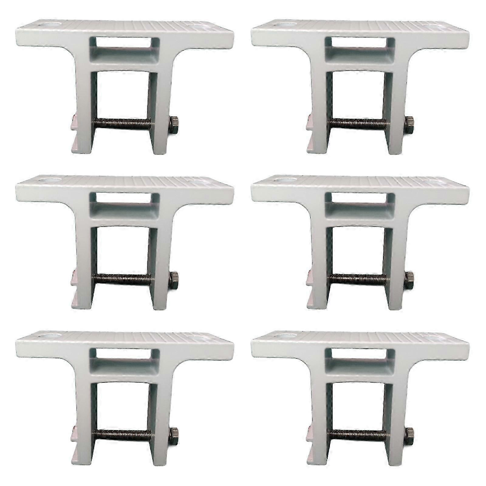 6 Pack Awning Wall Mounting Brackets Compatible with Deck Garden Patio