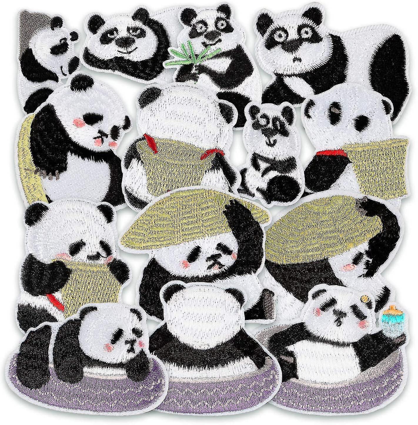 Iron-on Patches, 20 stuks Patches voor kleding Bloemen Patches Appliqu Patches