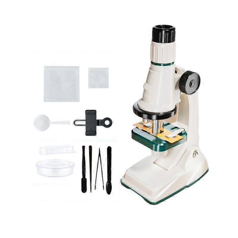 Beginner Friendly Microscope Set For Kids Science Discovery Tool With Accessories Interactive Learning Microscope