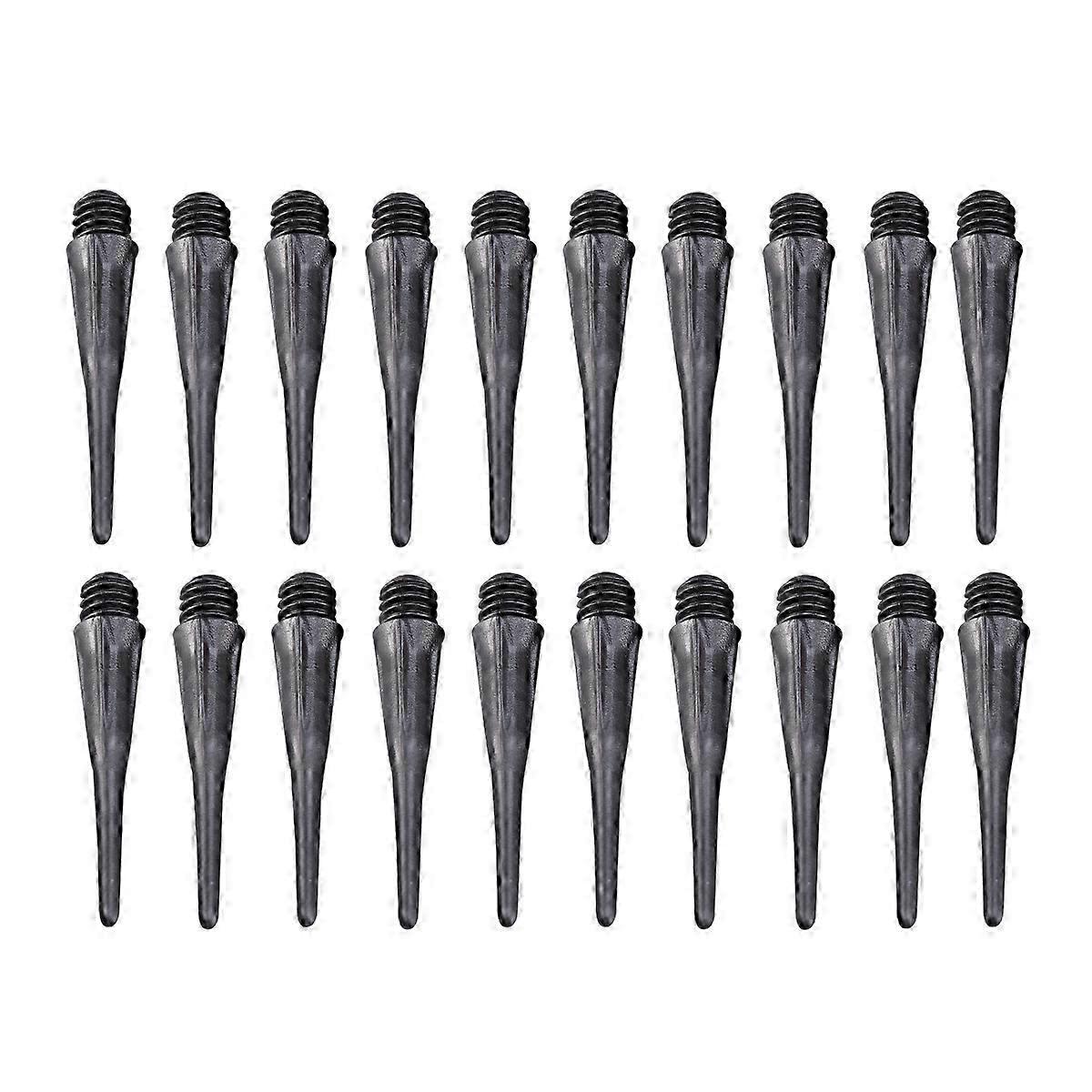 50 Pack Plastic Dart Tips for Replacement, Accessory Points