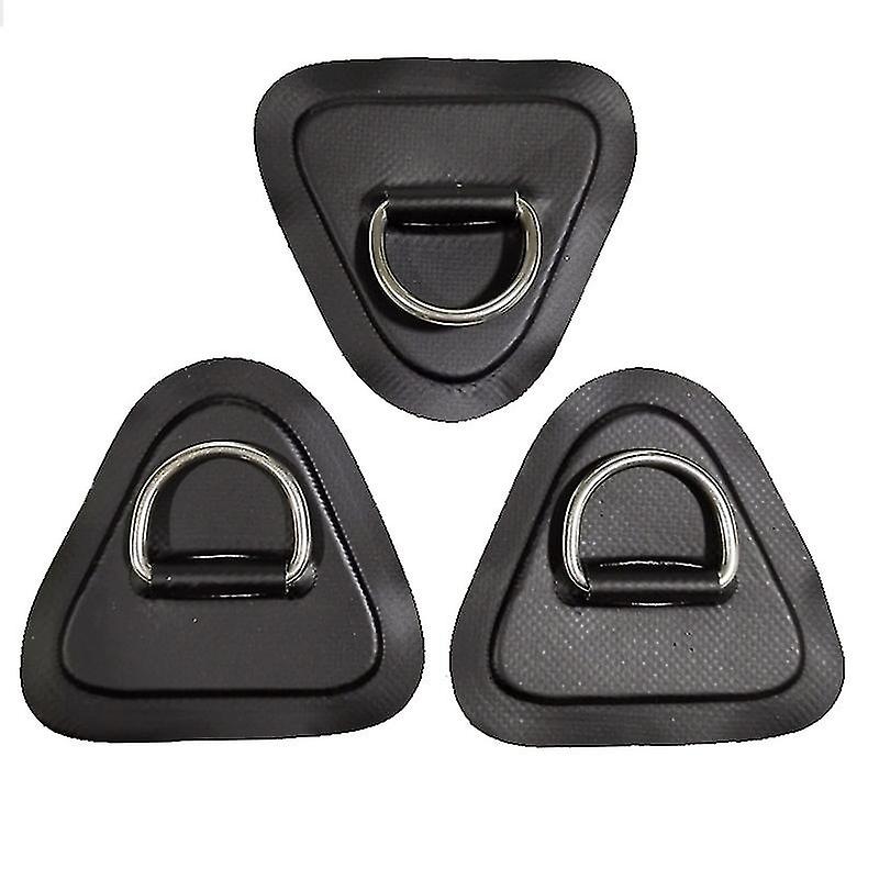 6pcs båt kajakk D-ring spenne patch surfebrett flåte oppblåsbar