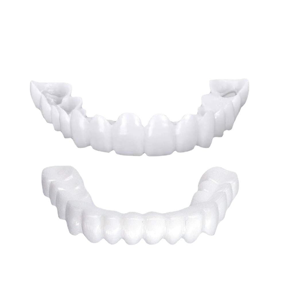False Teeth Cover Perfect Smile Veneers Comfort Fit Flex Denture Teeth