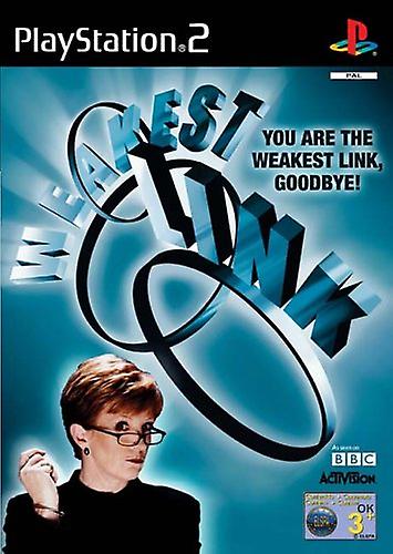 The Weakest Link (PS2) - PAL - New & Sealed