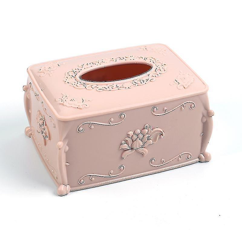 (orange)facial Tissue Holder Case Dispenser