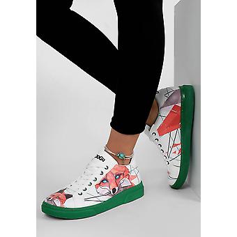 Vegan Leather Sneakers - Fox Design - Ace Sneakers