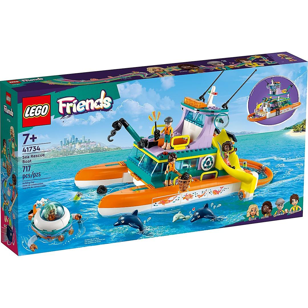 LEGO 41734 Friends Barco de rescate marítimo