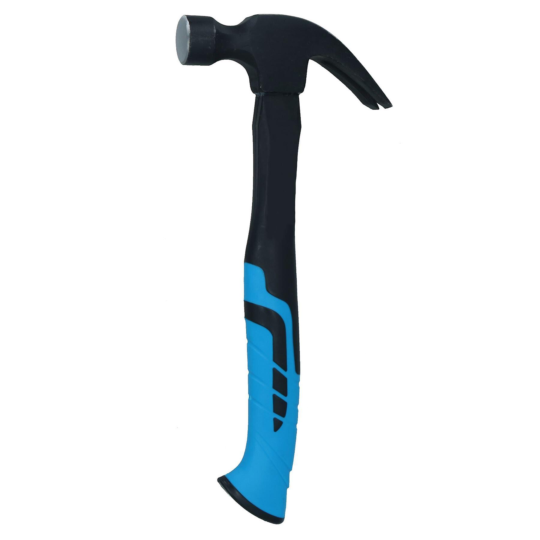 20oz Curved Claw Hammer with Fibreglass Handle Nail Screw Remover Removal
