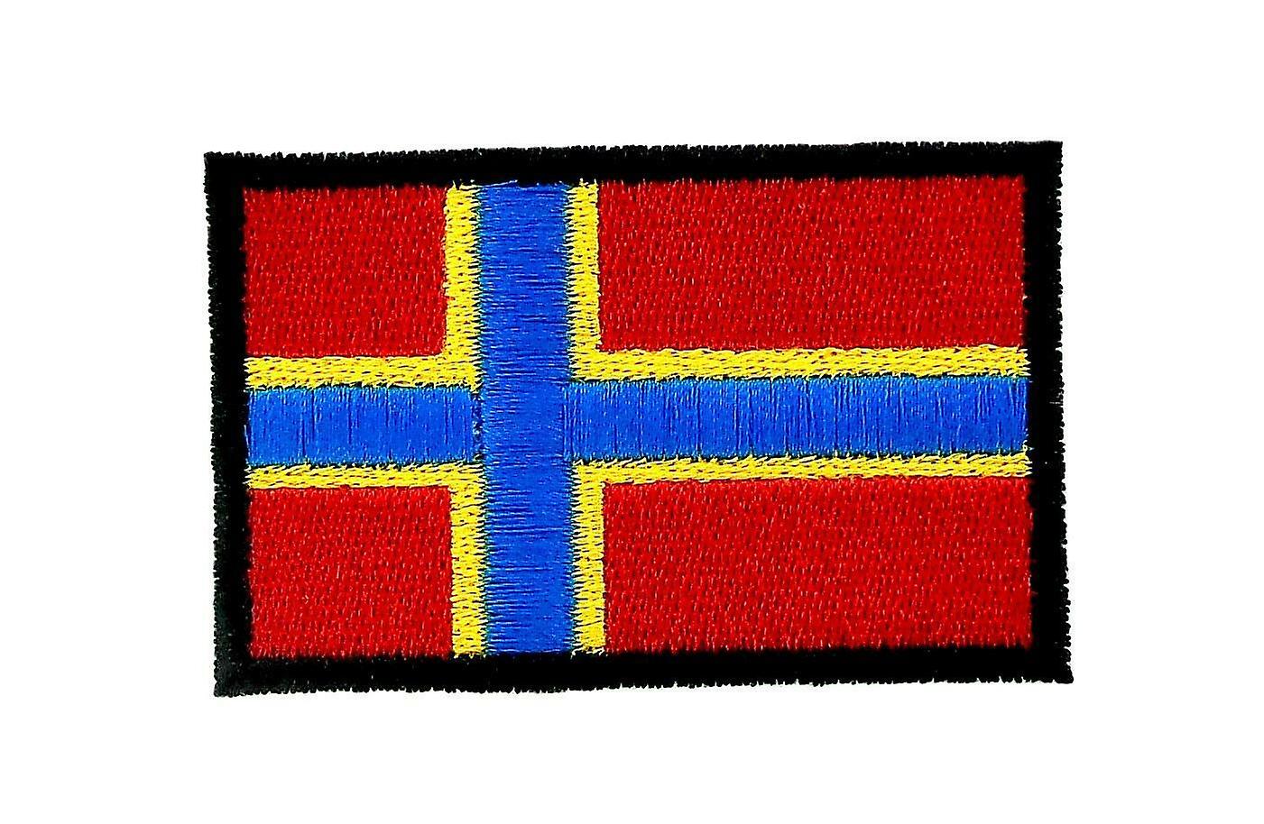 Patch Ecusson Brode Backpack Flag Flag Orkney Thermocollant Badge