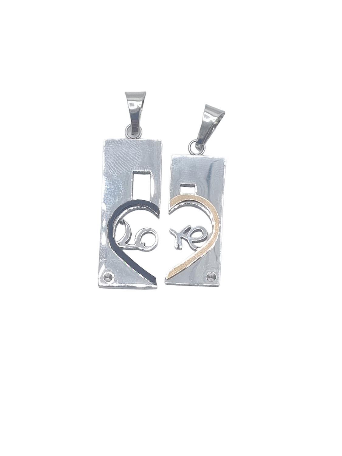 Heart - Medallion (Two parts)