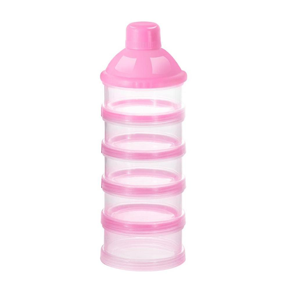 Baby Milk Formula Dispenser 5 Layers Non Spill Stackable Snack Storage Container