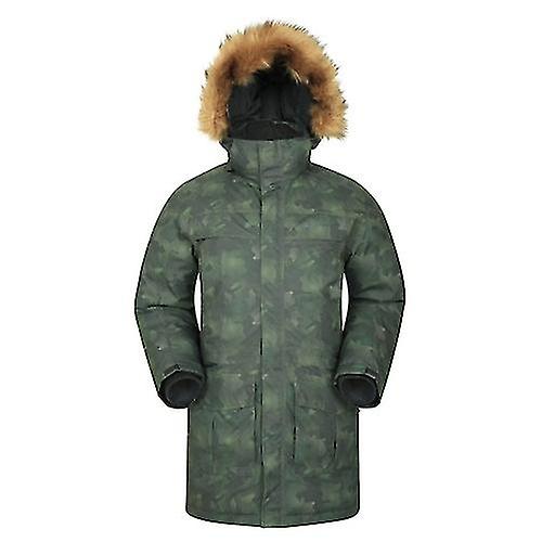 Mountain Warehouse Mens Antarctic Extreme Camo Down Waterproof Jacket