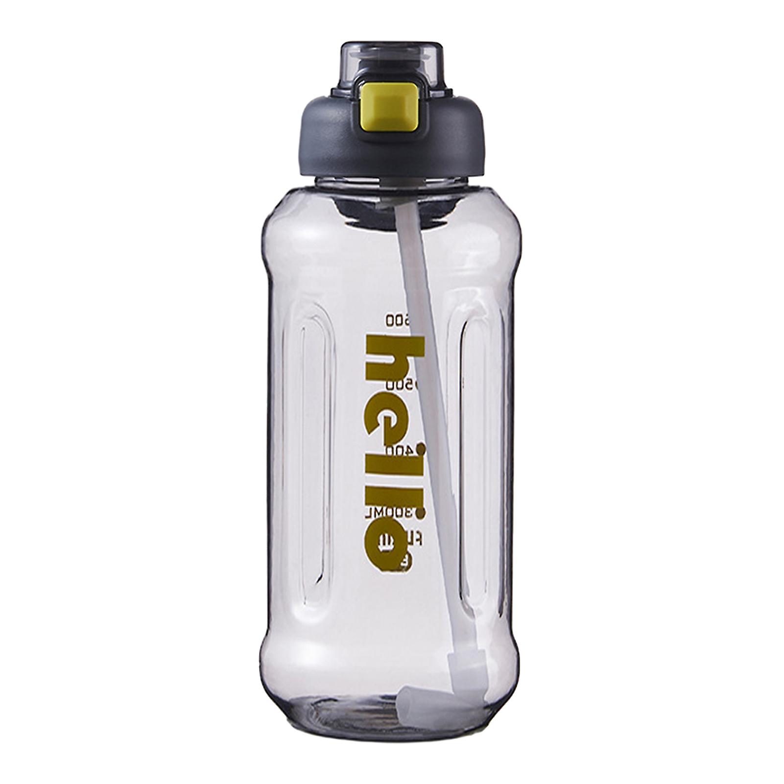 800ml/1000ml/1300ml Plastic Water Bottle Leak-proof Reusable Water Drinking Cup for Camping Hiking