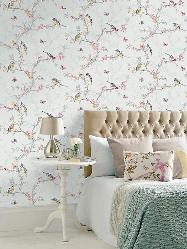 Phoebe Birds Wallpaper Holden | Fruugo IE