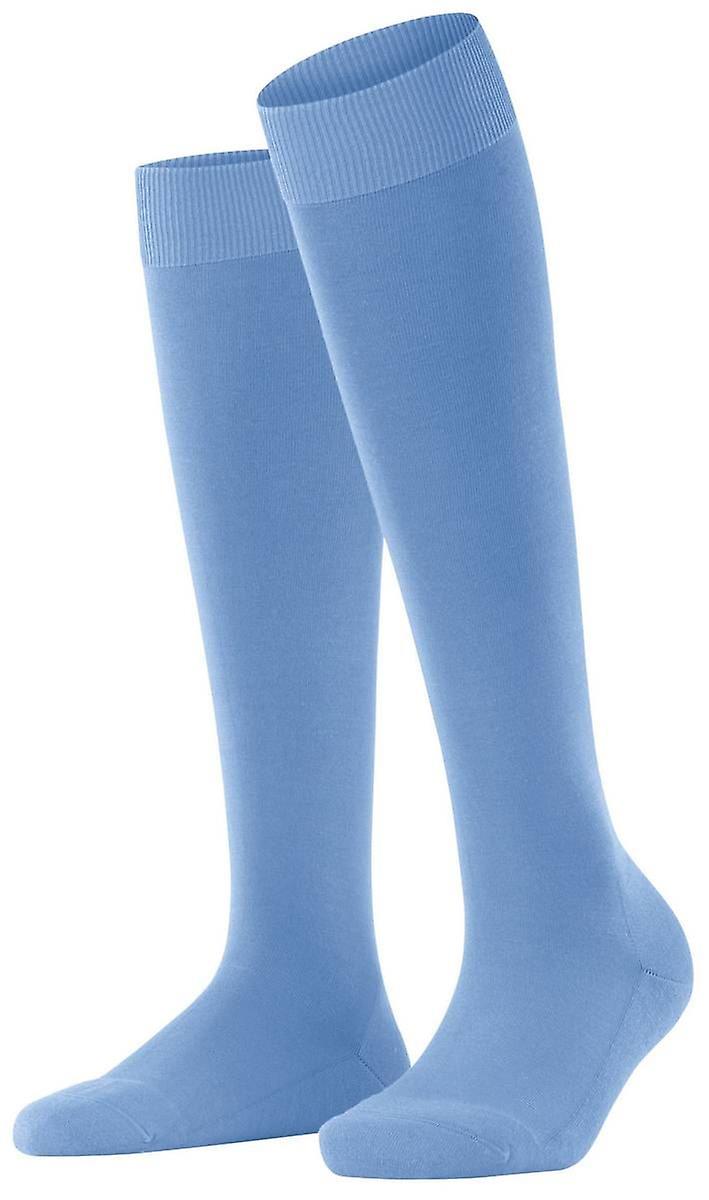 Falke Climawool Knee High Socks - Arctic Blue