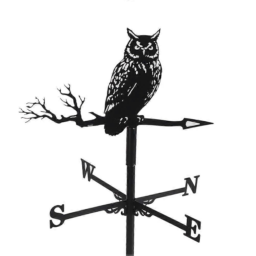 Touch Weather Vane Stainless Steel Weather Vane Durable Retro Farm Scene Garden Stake Weather Vane Professional Measuring Tools