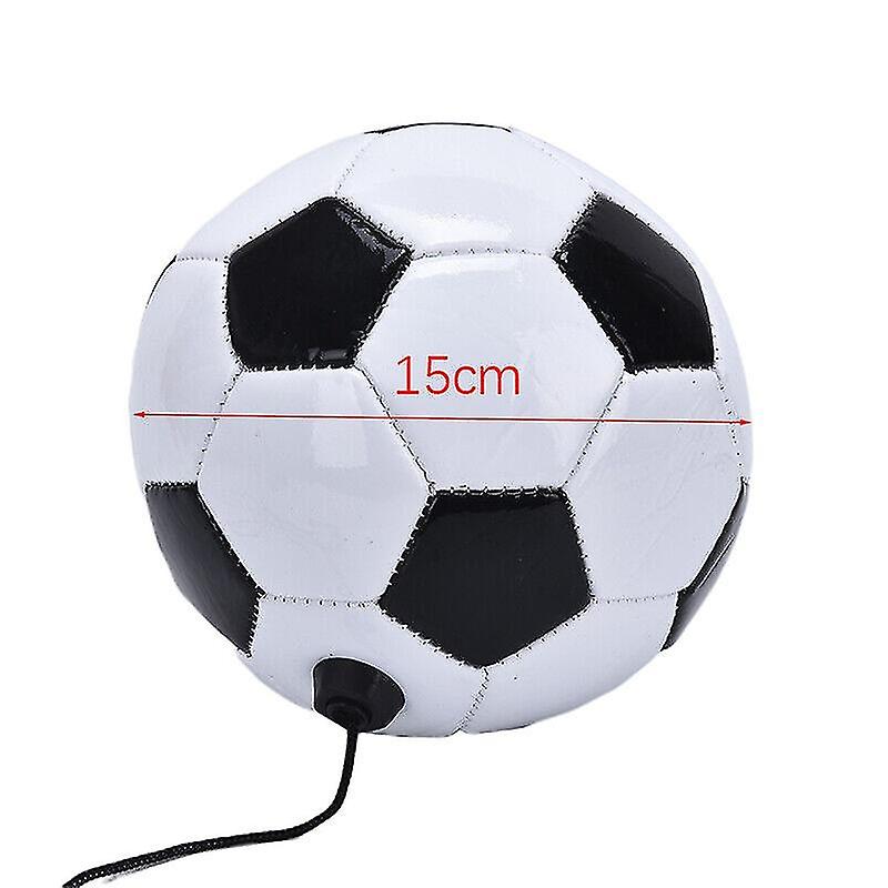 1pc Football Training Kick Soccer Ball With String Kids Beginner Practice Ba Zk