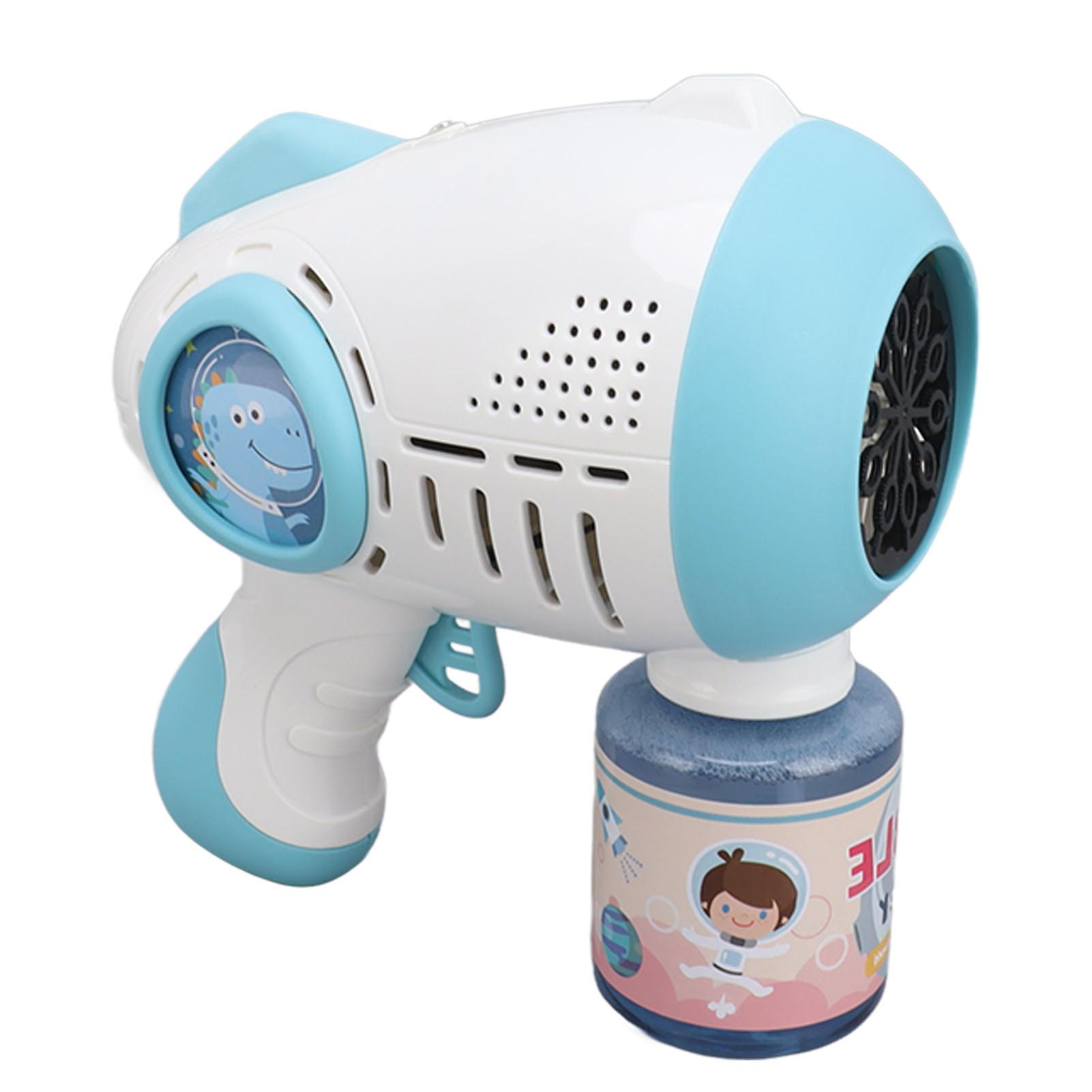 Electric Bubble Maker Handheld Leak Proof LED Light Automatic Bubble Machine for Children Summer Type 2 