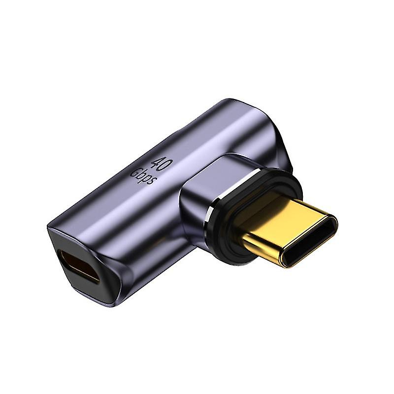 Magnetisk 24pin Type-c Adapter 40gbps Adapter Typ C Hona till Hane Extender