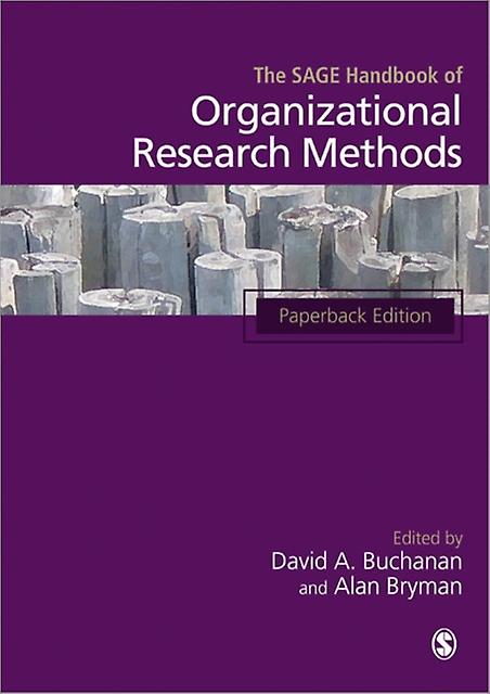 The Sage Handbook Of Organizational Research Methods Paperback