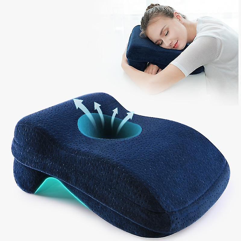 Memory Foam Nap Pillow For Travel Headrest Neck Support Cushions Office Rest Lunch Break Pillows