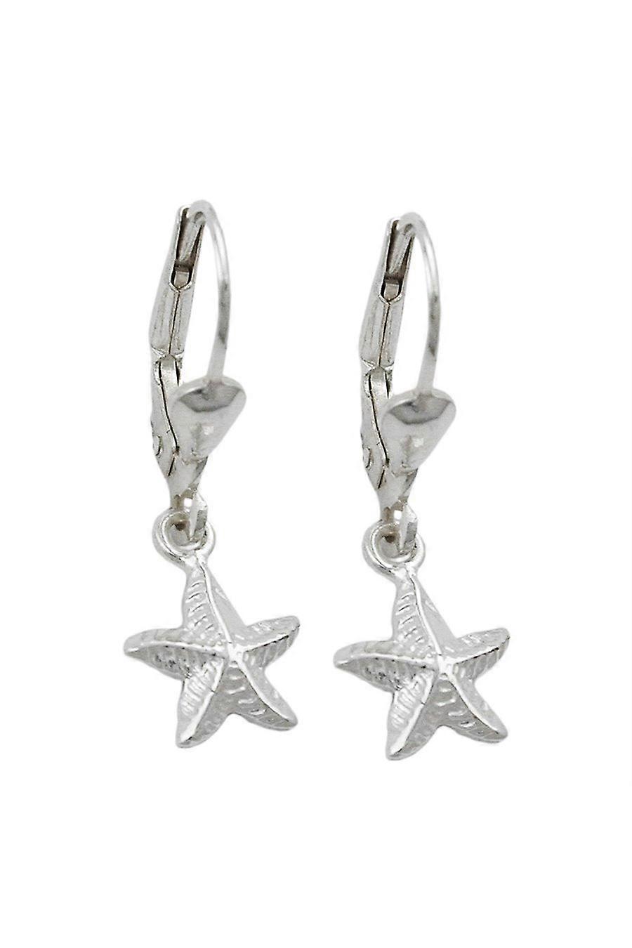 Leverback Earrings Starfish Silver 925 - Gl90057