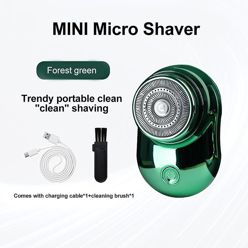 Upgraded Blade Head Electric Shaver for Men Pocket Razor Portable Shaving Machine IPX7 Waterproof USB Rechargeable Beard Trimmer